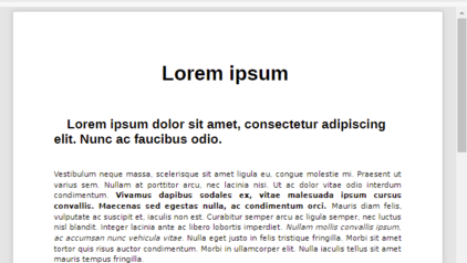 Screenshot Nubexx UI5 PDF Viewer mit minimalen Steuerelementen